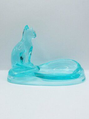 Lucite Cat Soap Dish